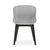 Hyg Chair Wood Base Chairs Normann Copenhagen Black Oak Grey 