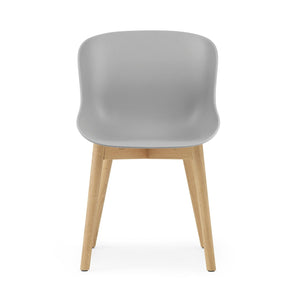 Hyg Chair Wood Base Chairs Normann Copenhagen Oak Grey 