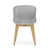 Hyg Chair Wood Base Chairs Normann Copenhagen Oak Grey 