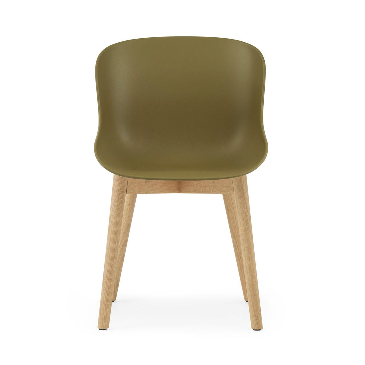 Hyg Chair Wood Base Chairs Normann Copenhagen Oak Olive 