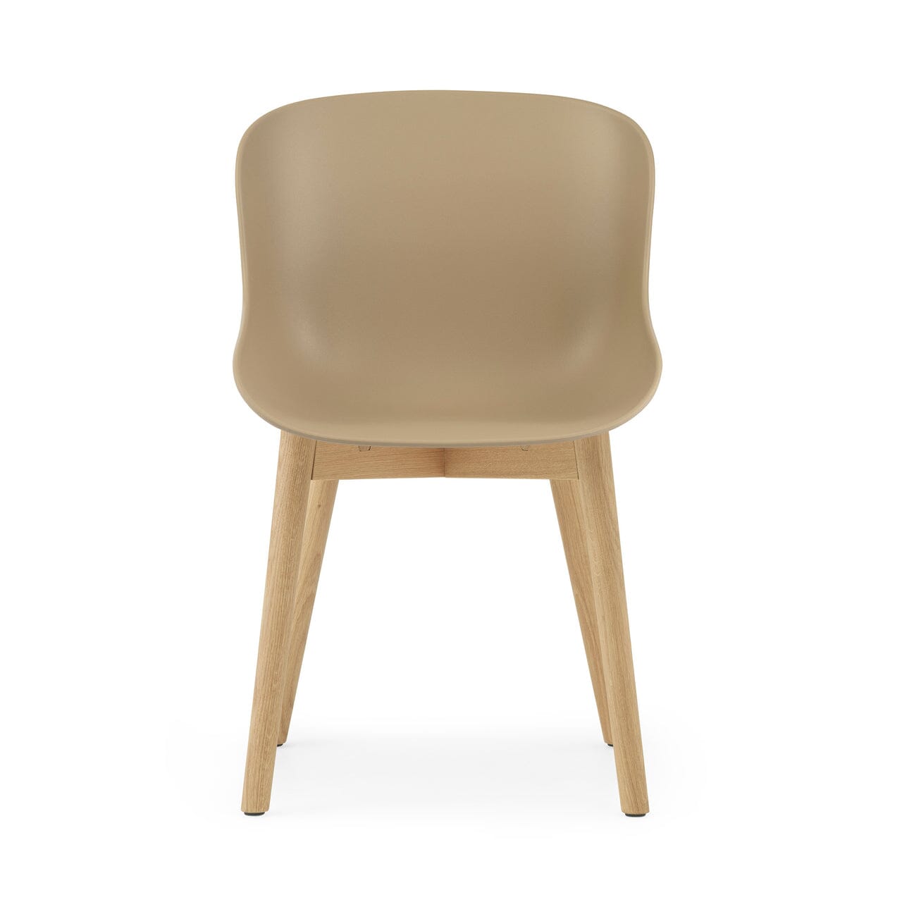 Hyg Chair Wood Base Chairs Normann Copenhagen Oak Sand 