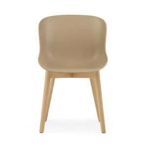 Hyg Chair Wood Base Chairs Normann Copenhagen Oak Sand 