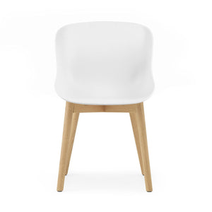 Hyg Chair Wood Base Chairs Normann Copenhagen Oak White 