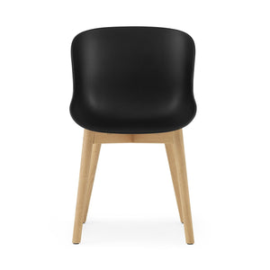 Hyg Chair Wood Base Chairs Normann Copenhagen Oak Black 