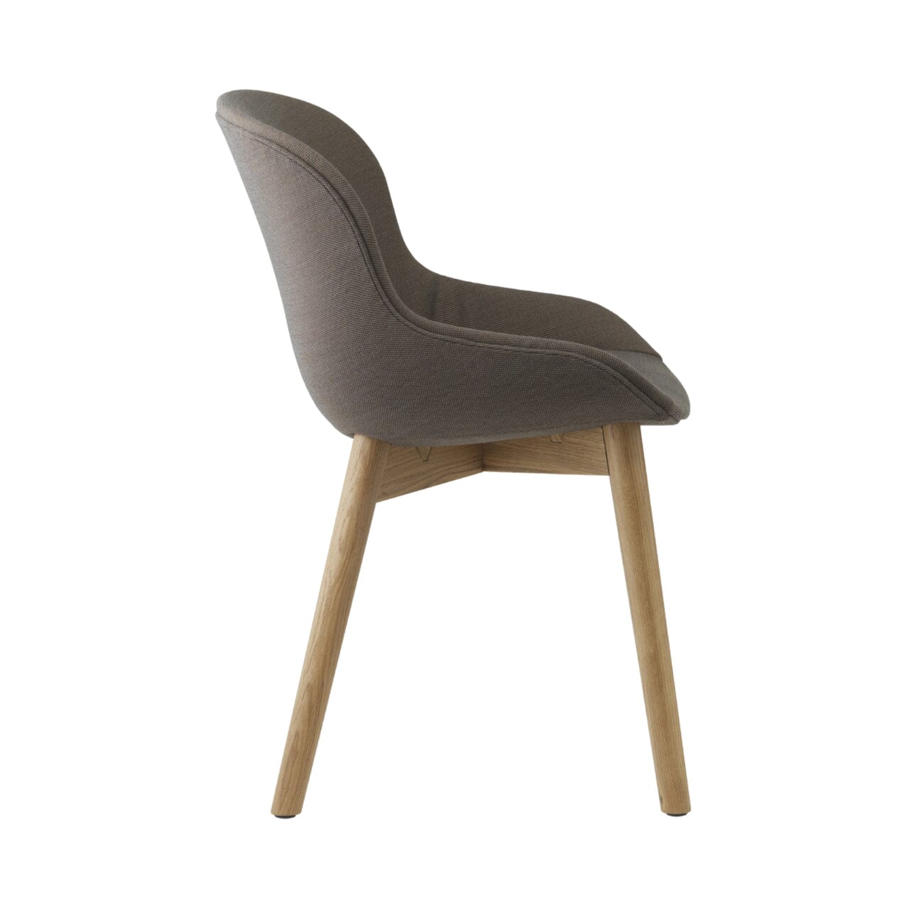 Hyg Comfort Wood Base Chair Full Upholstered Chairs Normann Copenhagen 