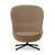 Hyg Lounge Chair High Swivel Base lounge chair Normann Copenhagen 