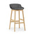 Hyg Wood Base Barstool Front Upholstered Stools Normann Copenhagen 