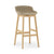 Hyg Wood Base Barstool Front Upholstered Stools Normann Copenhagen 