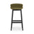 Hyg Wood Base Barstool Front Upholstered Stools Normann Copenhagen 