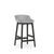 Hyg Wood Base Barstool Stools Normann Copenhagen 25.6 inch High Black Oak Grey