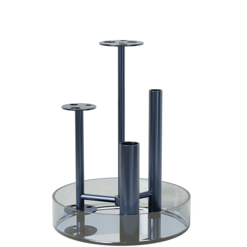 Ikeru Vase Vases Fritz Hansen Low Vase Dusk Blue 