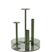Ikeru Vase Vases Fritz Hansen Low Vase Forest Green 