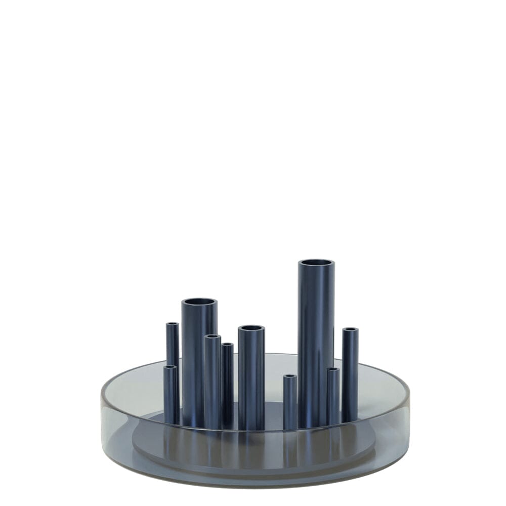 Ikeru Vase Vases Fritz Hansen High Vase Dusk Blue 