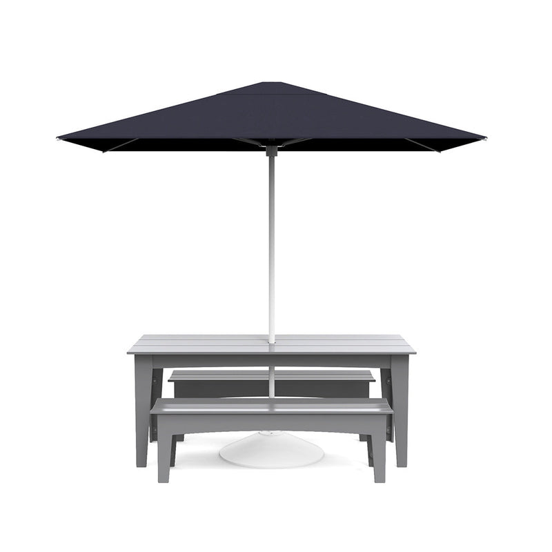 Rectangle Loll Umbrella + Base