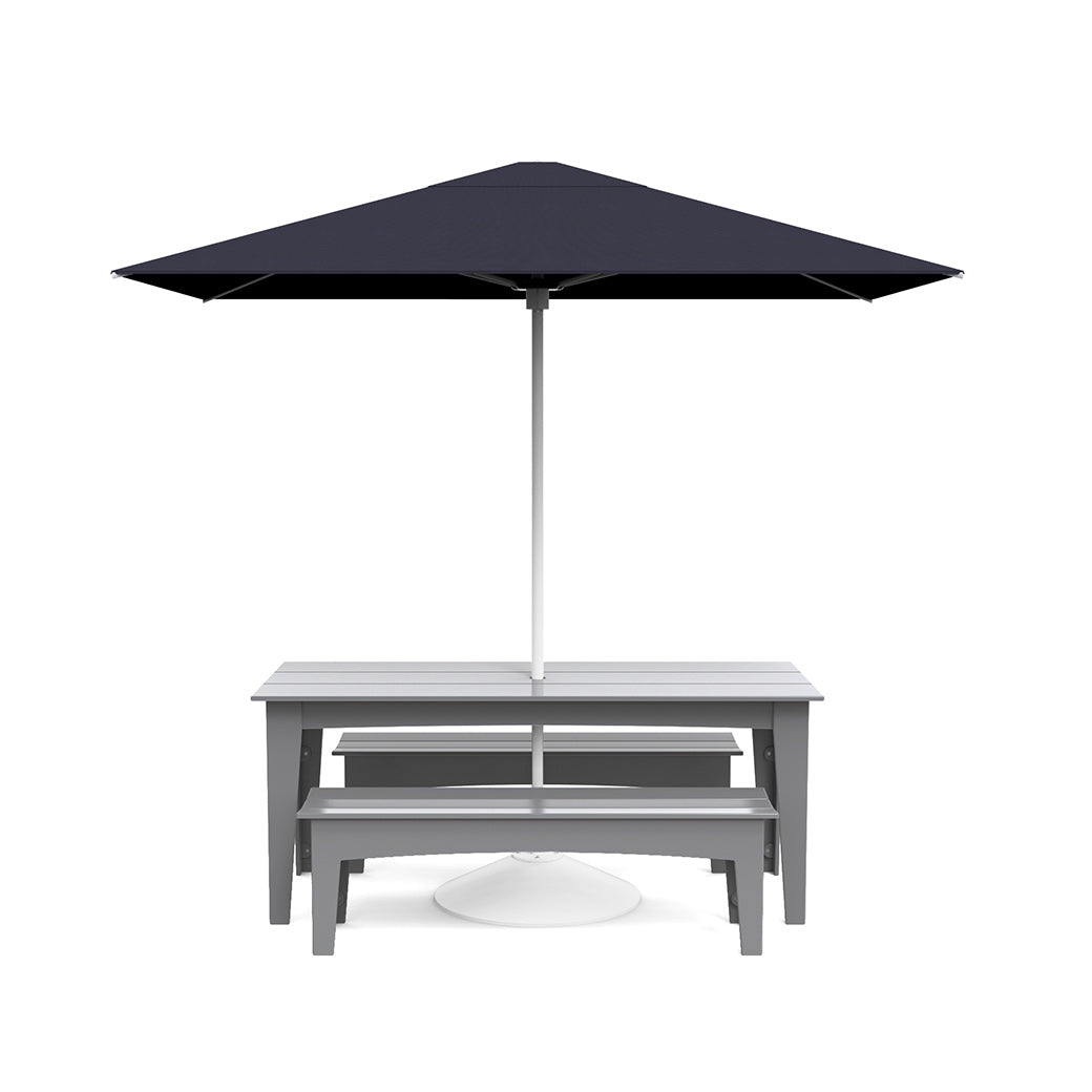 Rectangle Loll Umbrella + Base