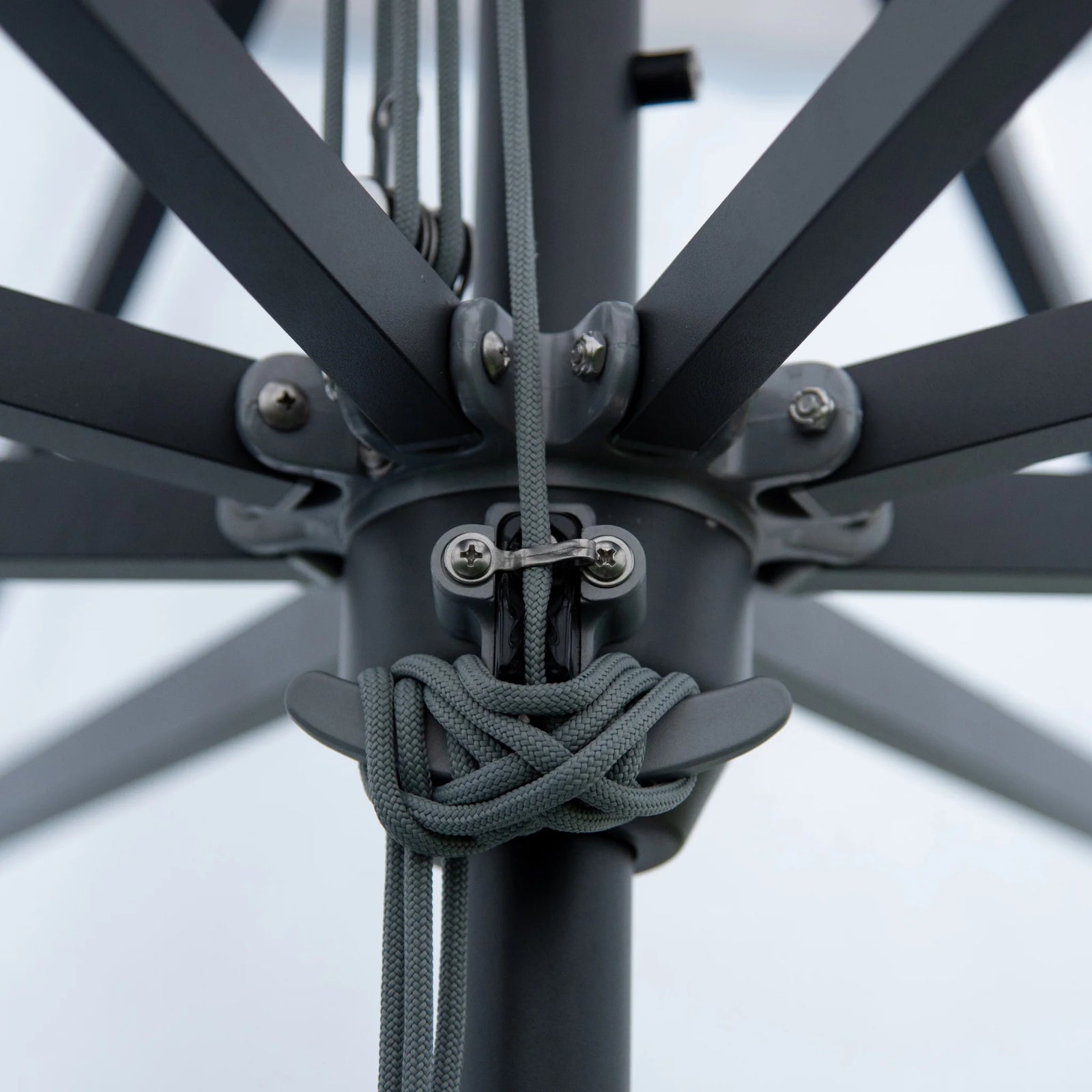 Rectangle Loll Umbrella + Base