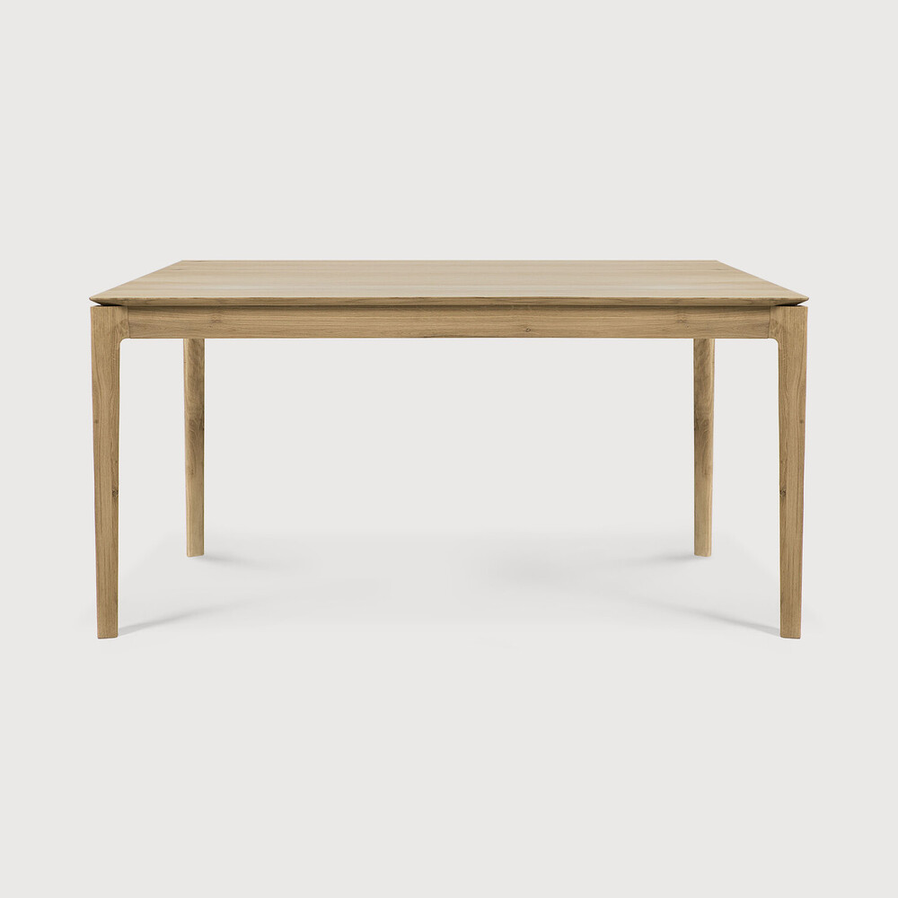 Bok dining table - varnished oak - rectangular