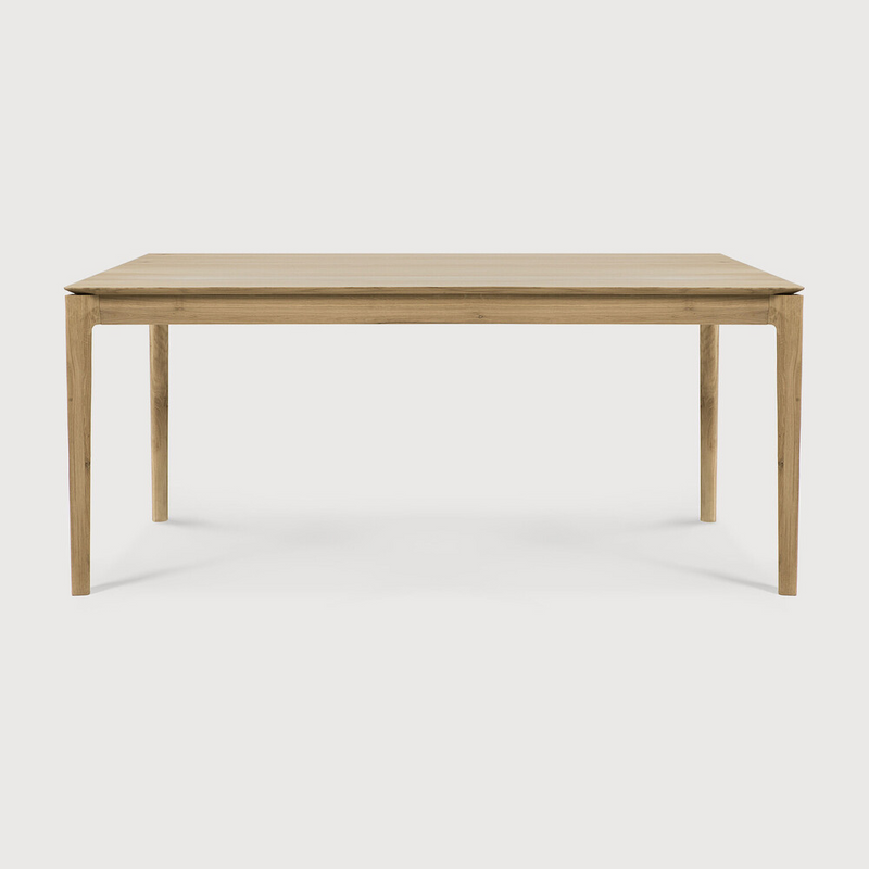 Bok dining table - varnished oak - rectangular