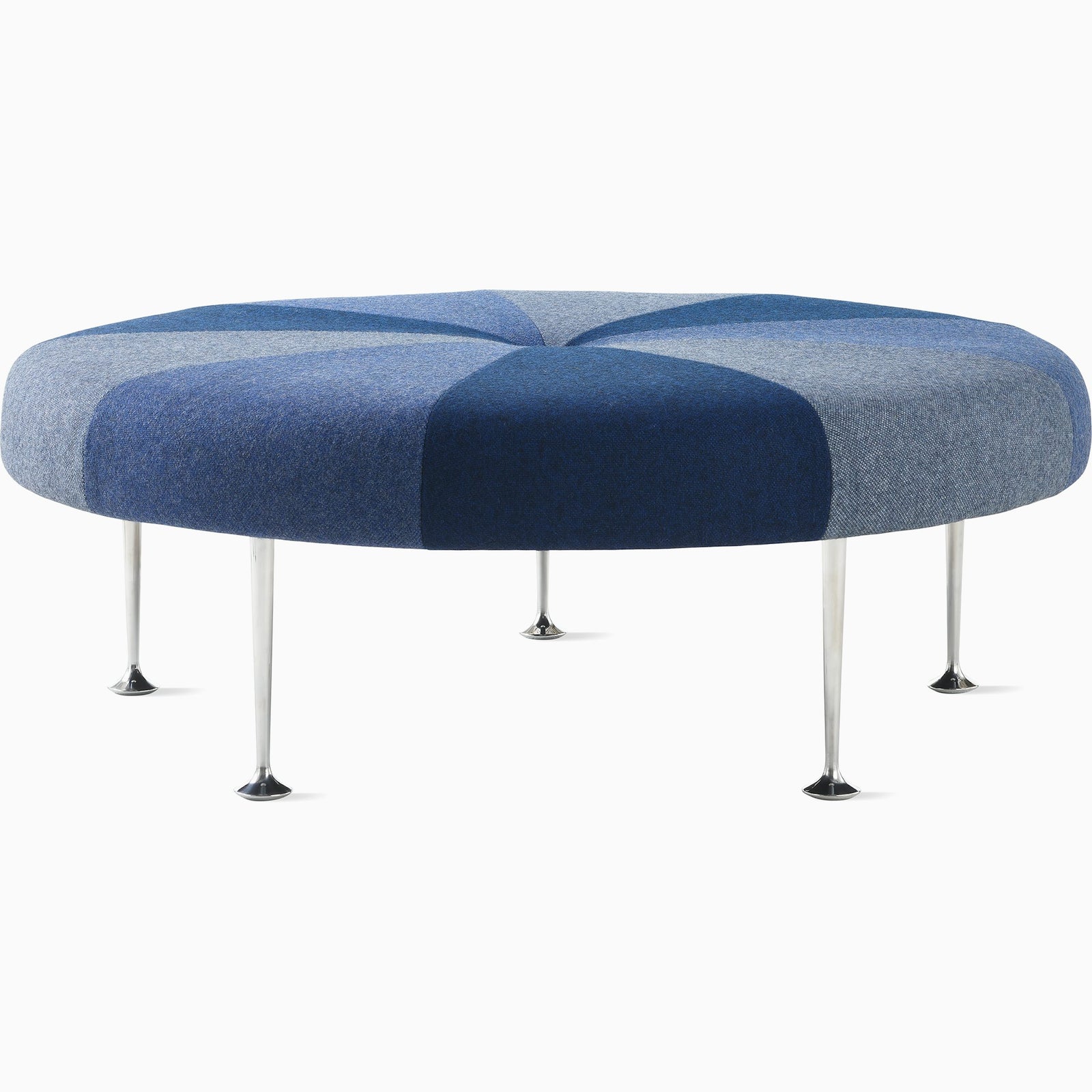 Girard Color Wheel Ottoman ottomans herman miller Beck Indigo 