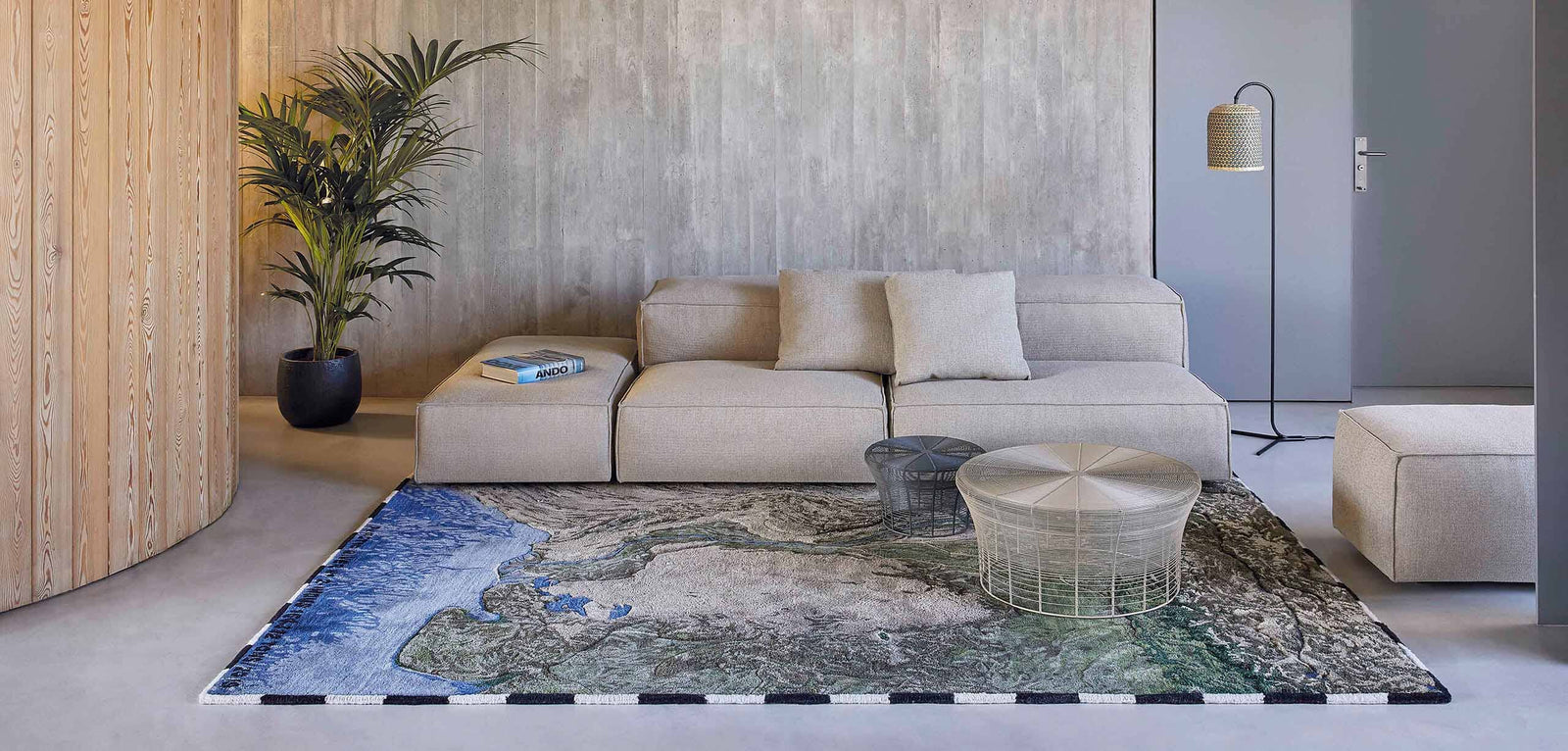 Plastic Rivers Rug Rug Gan 