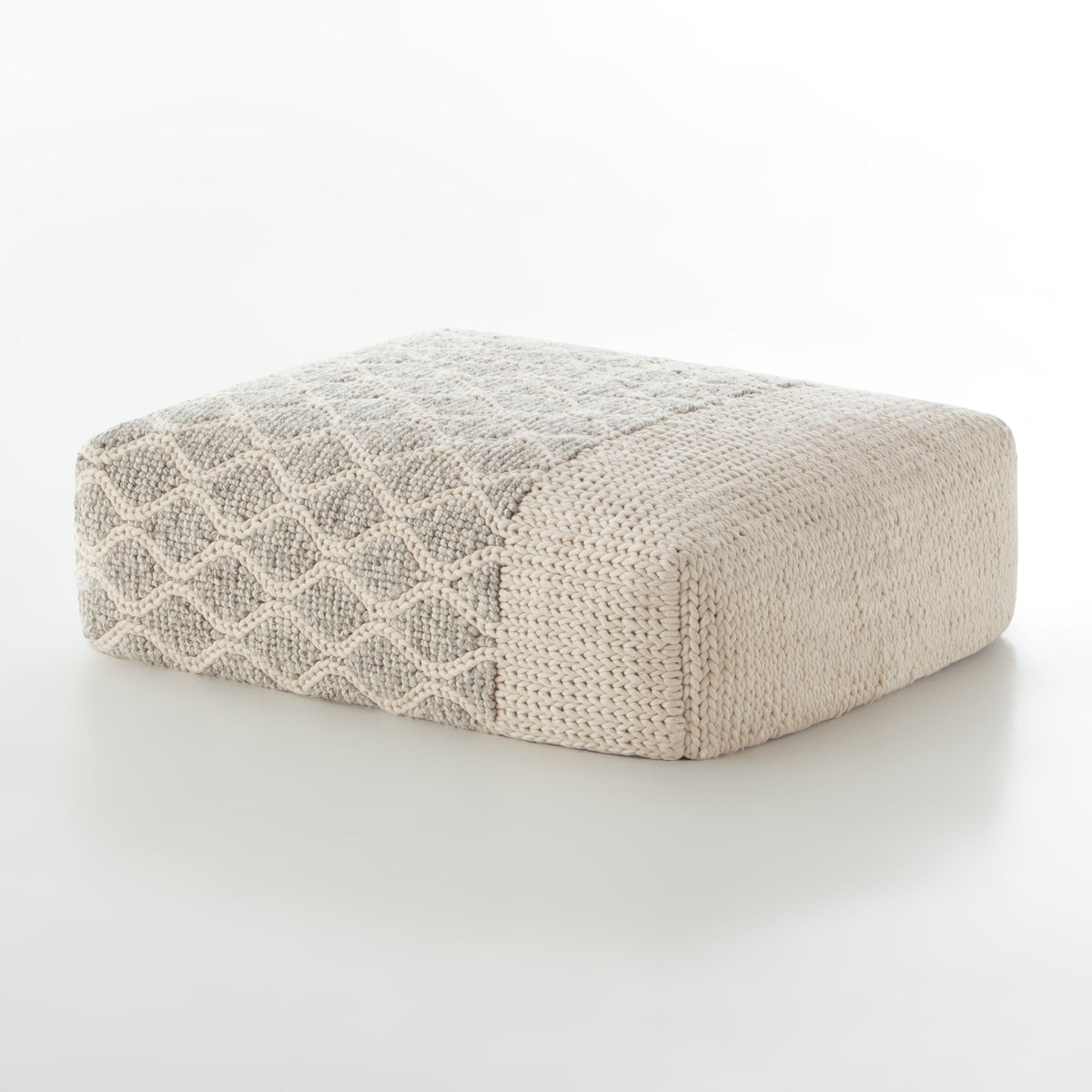 Mangas Space Rectangular Rhombus Pouf Pouf Gan 