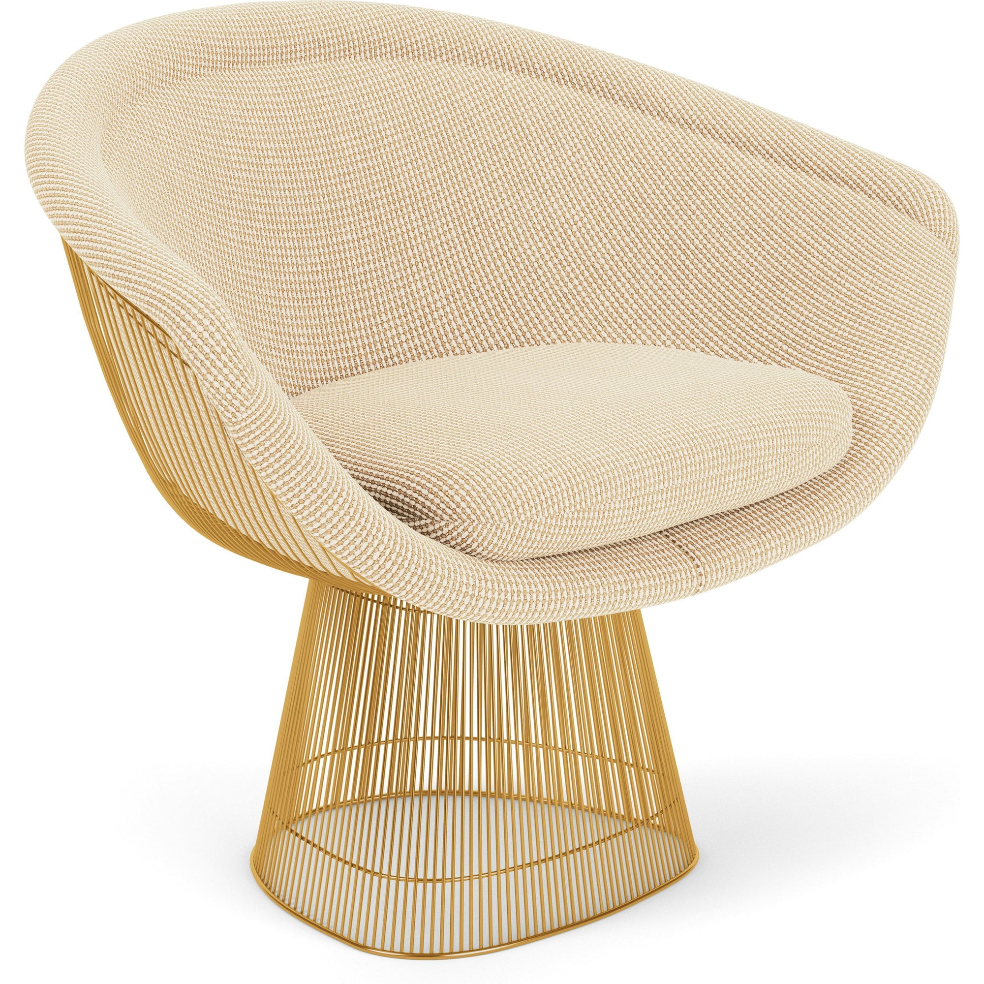 Platner Lounge Chair - Gold