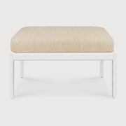 Jack Aluminium Outdoor Footstool Footrest Ethnicraft Mocha 