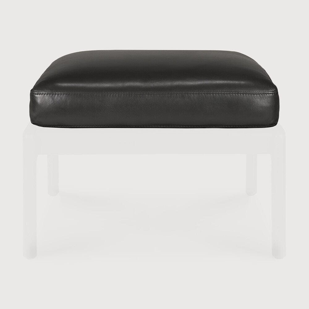 Jack Footstool Cushion Accessories Ethnicraft Black Leather 