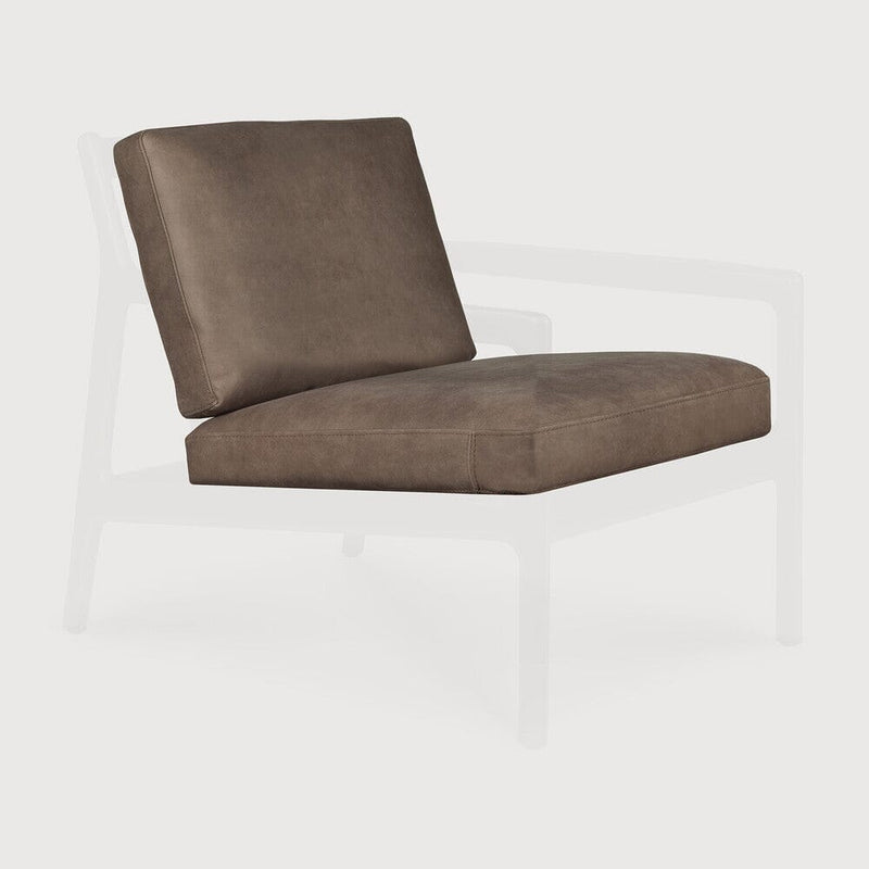 Jack Lounge Chair Cushion Set Accessories Ethnicraft Terra Nubuck Leather 