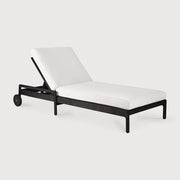 Jack Outdoor Adjustable Lounger with Cushion Outdoor Lounge Chairs Ethnicraft 3 Seater Off White 