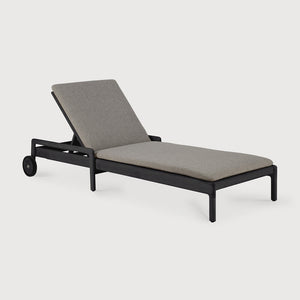Jack Outdoor Adjustable Lounger with Thin Cushion