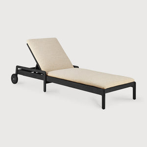 Jack Outdoor Adjustable Lounger with Thin Cushion