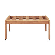 Jack Outdoor Footstool Frame Footrest Ethnicraft Teak 