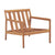 Jack Outdoor Lounge Chair Frame Outdoors Ethnicraft Teak 