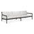 Jack Outdoor Sofa Sofa Ethnicraft 3 seater Off white Teak Black