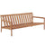 Jack Outdoor Sofa Frame Sofa Ethnicraft 2 Seater Teak 