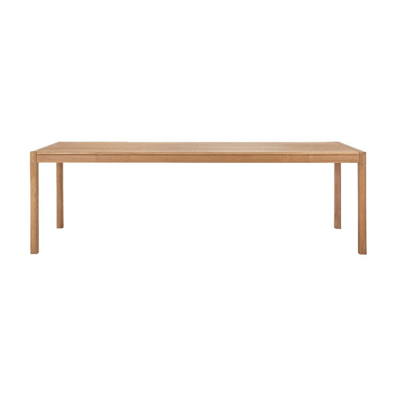Jack Teak Outdoor Dining Table Dining Tables Ethnicraft 118" W 