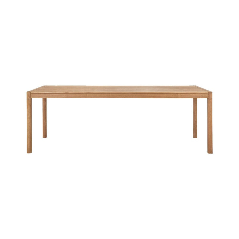 Jack Teak Outdoor Dining Table Dining Tables Ethnicraft 98.5" W 