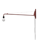 Prouve Petite Potence Wall Light Wall Lights Vitra Japanese Red 