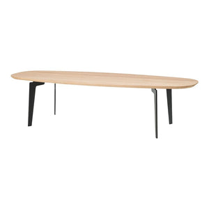 Join Coffee Table Coffee Tables Fritz Hansen FH61 (51.2 inch oval) +$356.00 Clear Lacquered Oak 