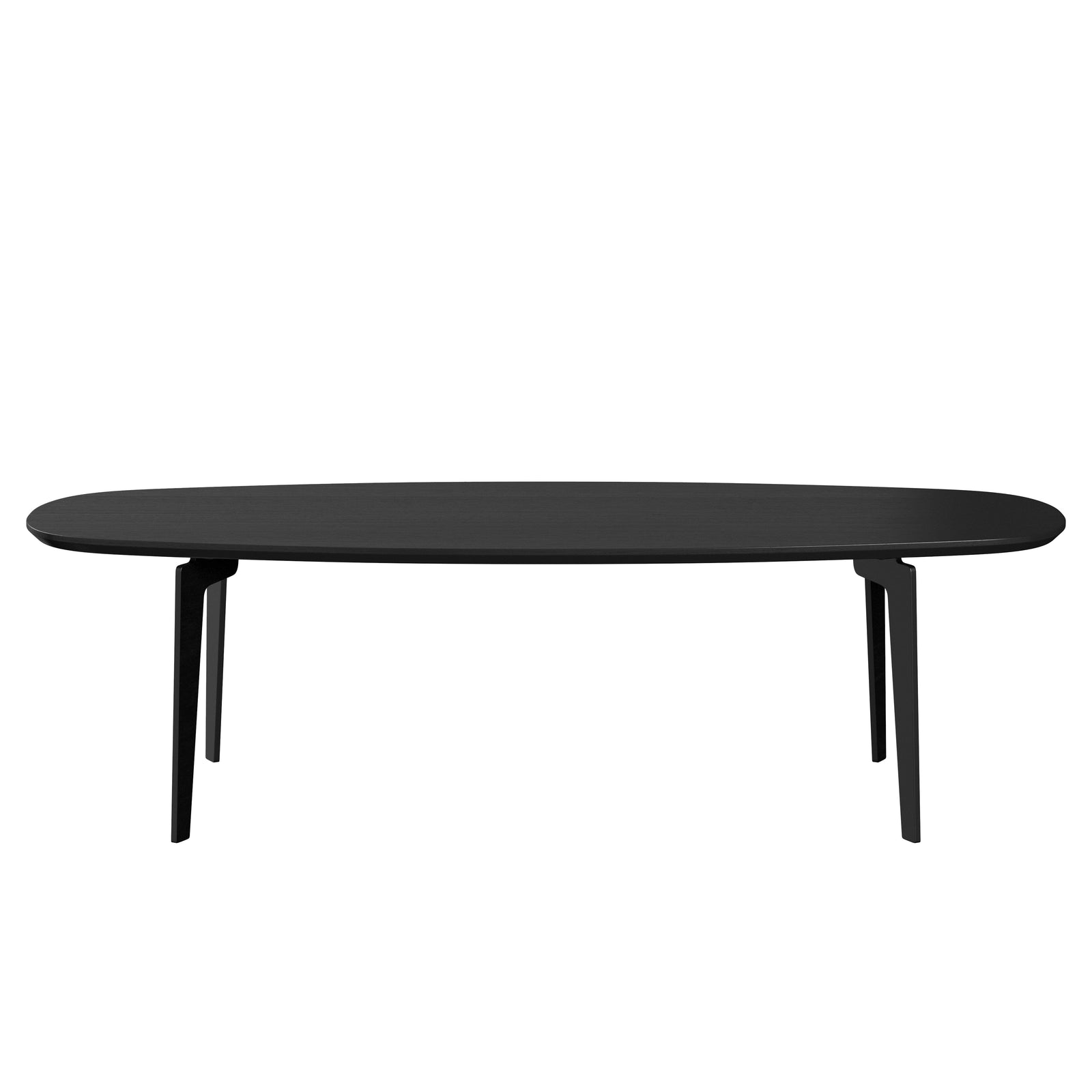 Join Coffee Table Coffee Tables Fritz Hansen FH61 (51.2 inch oval) +$370.00 Black Lacquered Oak 