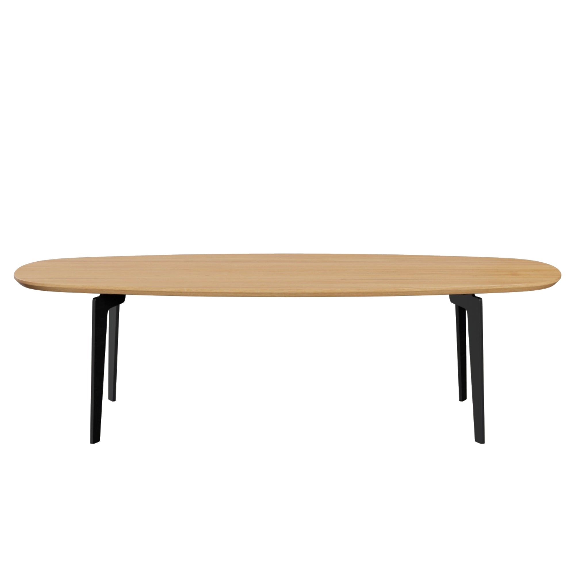 Join Coffee Table Coffee Tables Fritz Hansen FH61 (51.2 inch oval) +$370.00 Clear Lacquered Oak 