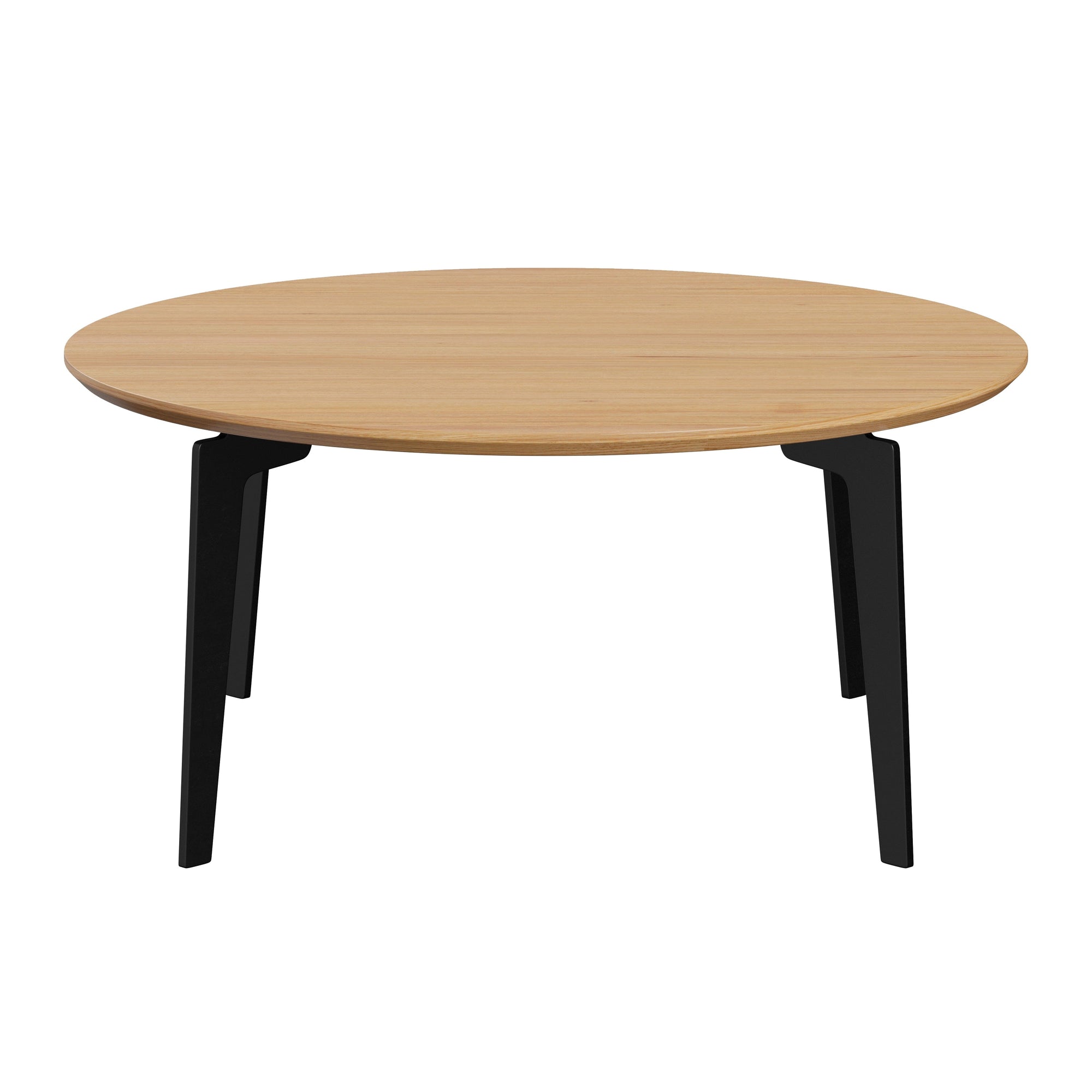 Join Coffee Table Coffee Tables Fritz Hansen FH21 (29.9 inch oval) Clear Lacquered Oak 