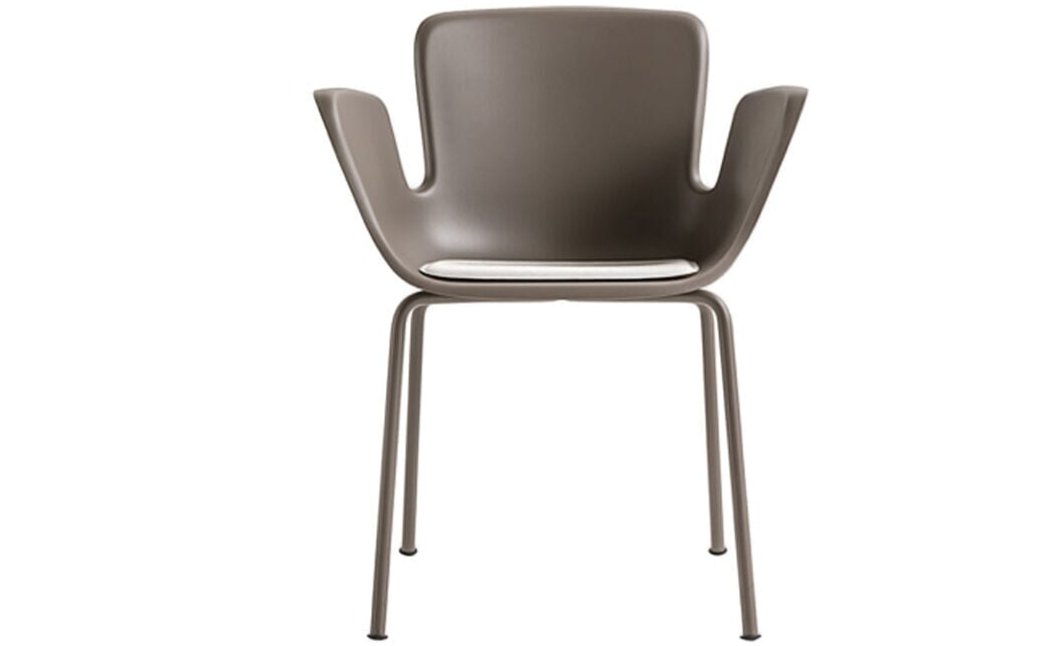 Juli Plastic Chair With 4 Leg Base Chair Cappellini 