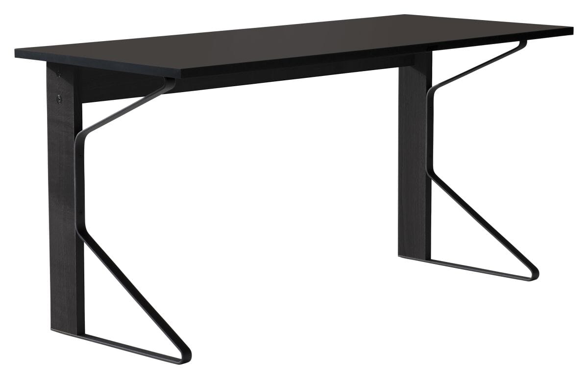 Kaari Desk Desk Artek Linoleum Black Oak, Black Lacquered 