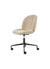 Beetle Meeting Chair 4-Star Base with Castors - Height Adjustable - Fully Upholstered