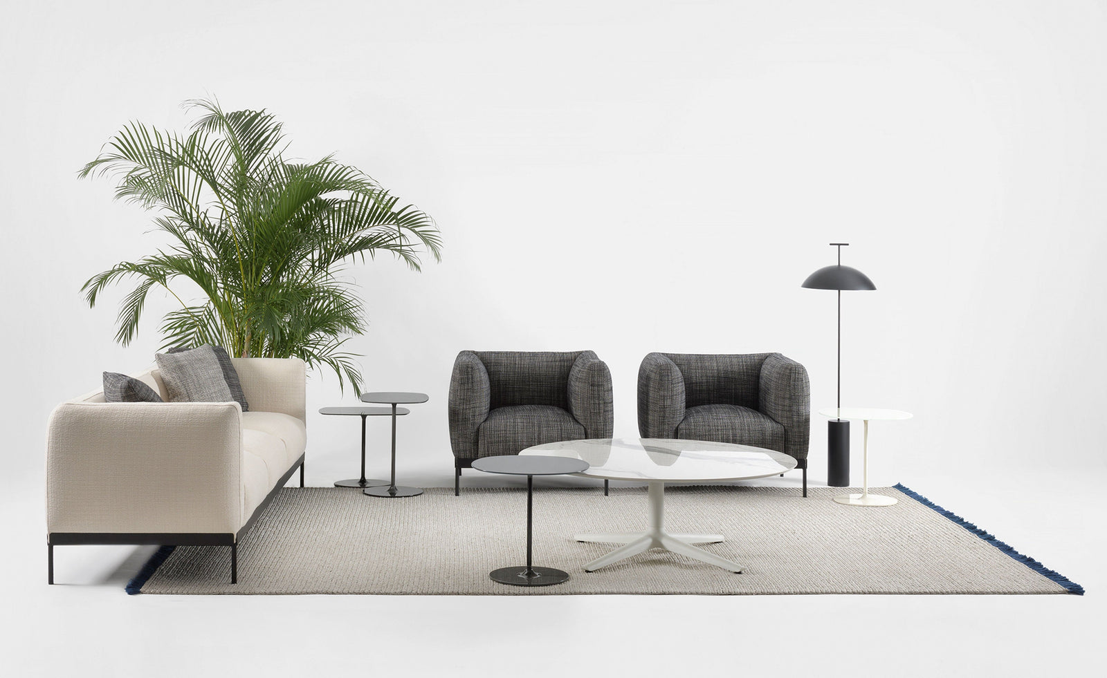 Asia Sofa 2 Seater Sofa Kartell 