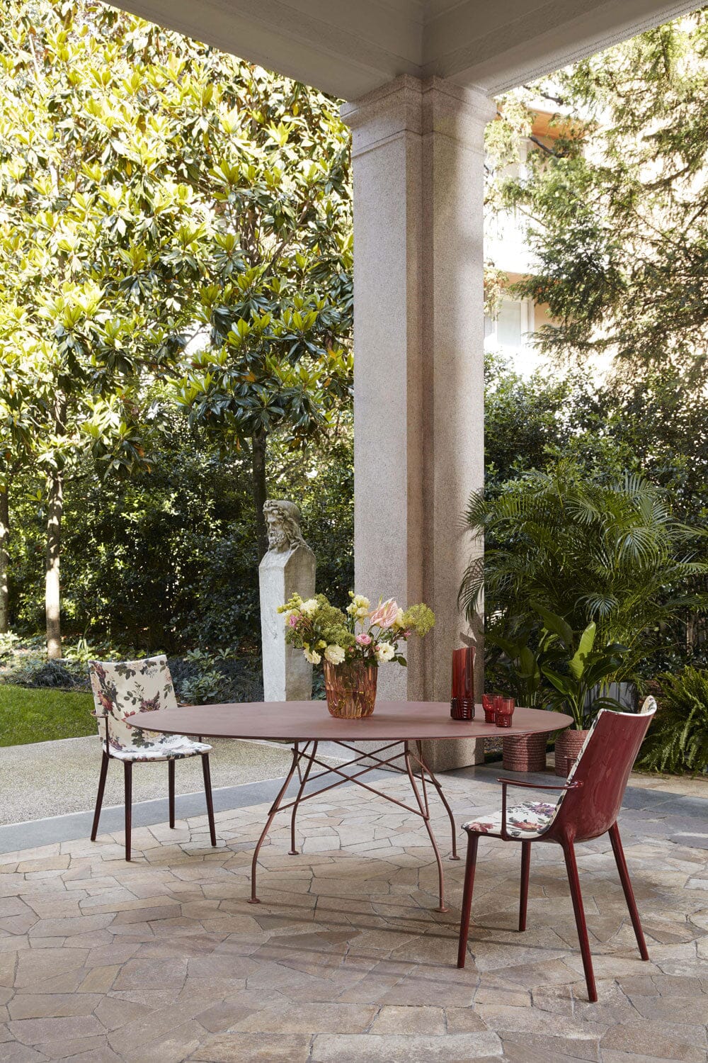 H.H.H. Dining Armchair Armchair Kartell 