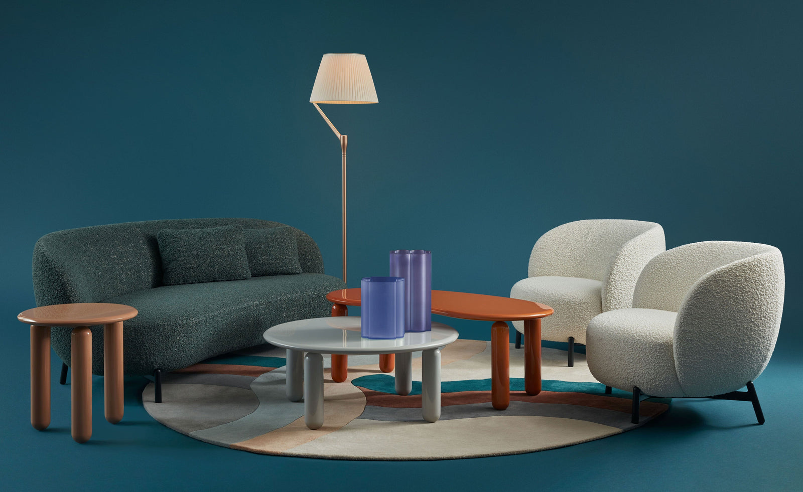 Undique Mas Coffee Table Round Coffee table Kartell 