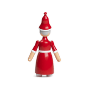 Kay Bojesen Santa Clara (Mrs. Santa), Red/White, view 2